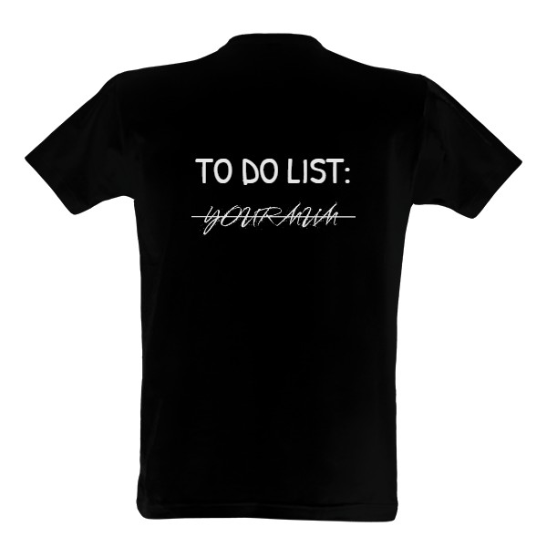 To do list
